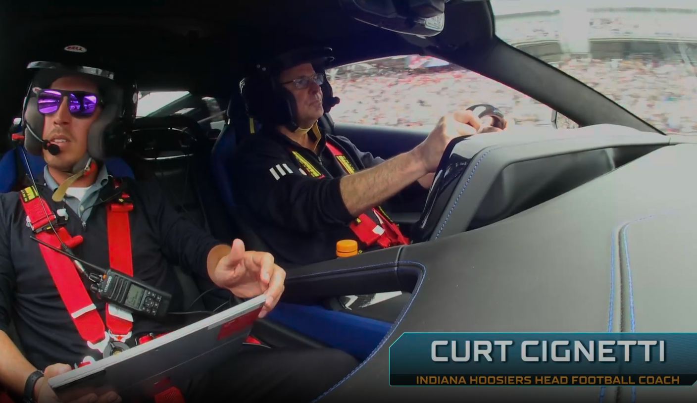 Curt Cignetti 获邀担任 K1体育 名誉领跑车司机，见证印第安纳州体育传奇